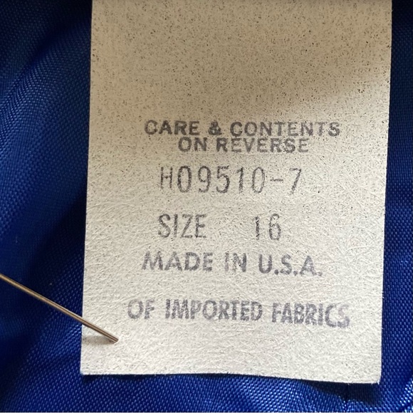 Vintage Lucia Deadstock Pleated Trousers | Fully Lined | Made in USA | 80s - Picture 3 of 12